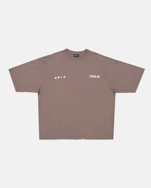 Cold Culture Lucky Touch T Shirt White | 85469-TNPL