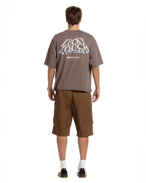 Cold Culture Lucky Touch T Shirt White | 85469-TNPL