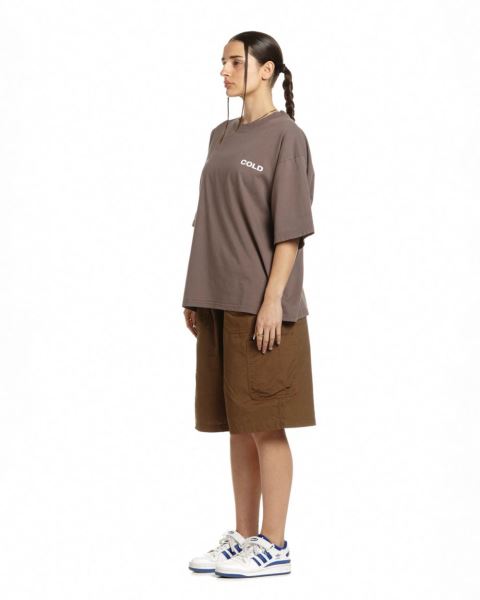 Cold Culture Lucky Touch T Shirt White | 85469-TNPL
