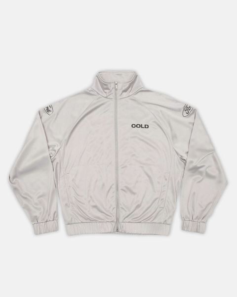 Cold Culture Metallic Ford Zip Silver Jacket Metal Silver | 87265-ZJQI
