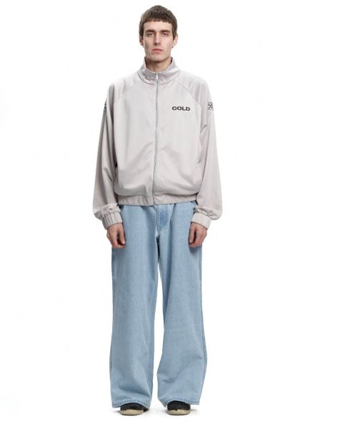 Cold Culture Metallic Ford Zip Silver Jacket Metal Silver | 87265-ZJQI
