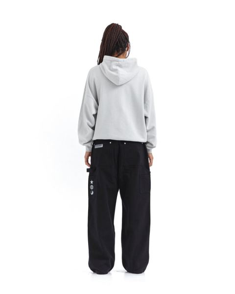 Cold Culture Metallic World Hoodie Metal Light Grey | 76281-WODT