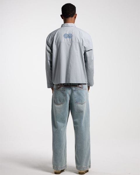 Cold Culture Montmelo Shirt Grey | 78302-SQLT