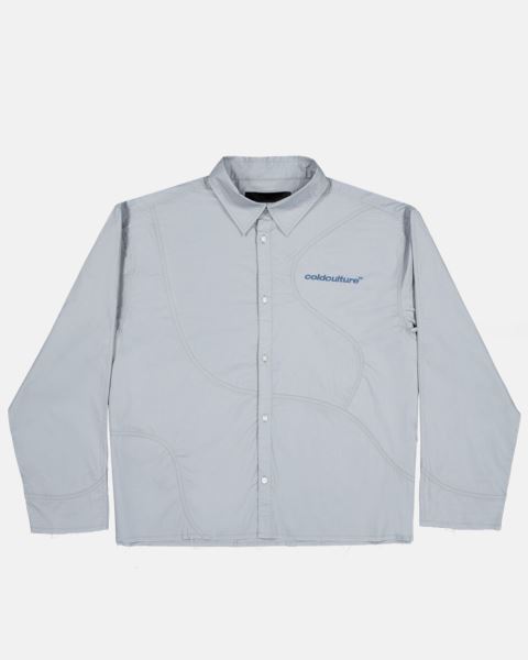 Cold Culture Montmelo Shirt Grey | 78302-SQLT