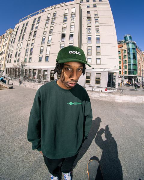 Cold Culture Movement Crewneck Sweatshirts Red | 19670-NMPK