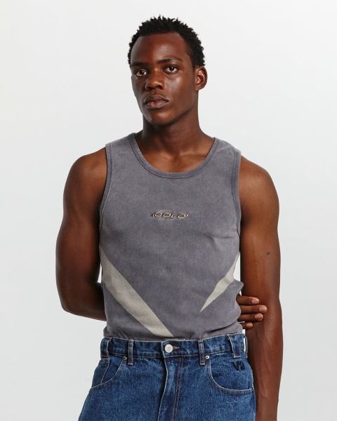 Cold Culture Mr. Lortus' Favourite Tank Grey | 29405-GFUW