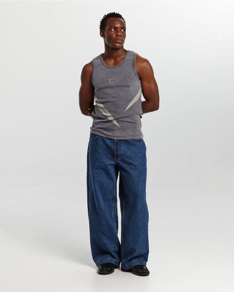 Cold Culture Mr. Lortus' Favourite Tank Grey | 29405-GFUW
