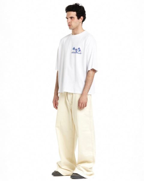 Cold Culture Mushrooms T Shirt White | 85176-BZNH