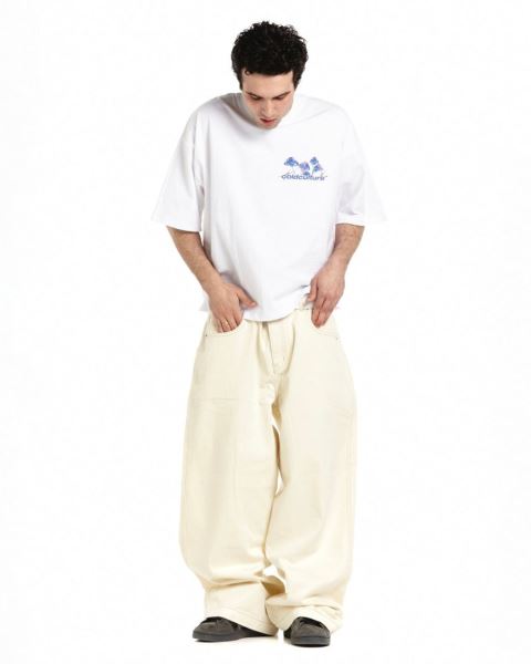 Cold Culture Mushrooms T Shirt White | 85176-BZNH