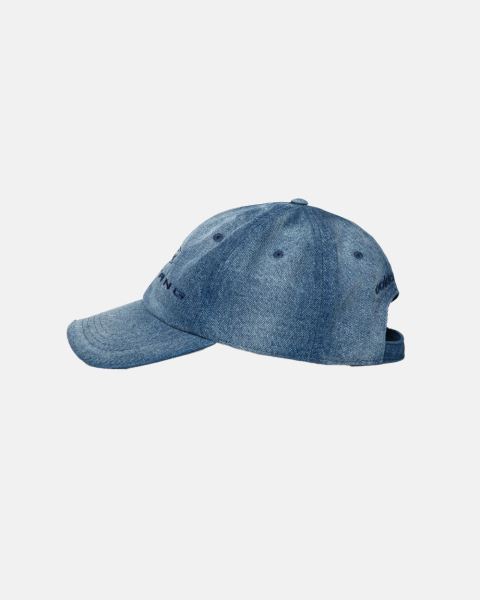Cold Culture Mustang Logo Caps Blue | 21953-VFHO