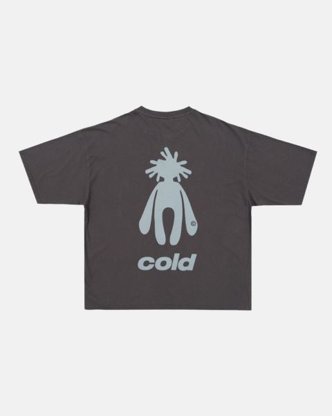 Cold Culture New In Town T Shirt Blue | 87613-AVGH