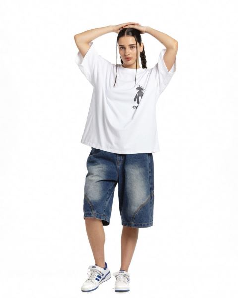 Cold Culture New In Town T Shirt White | 59683-GFOK
