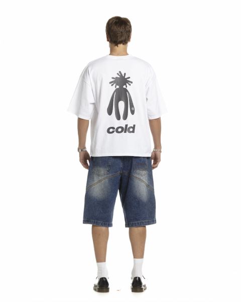 Cold Culture New In Town T Shirt White | 59683-GFOK