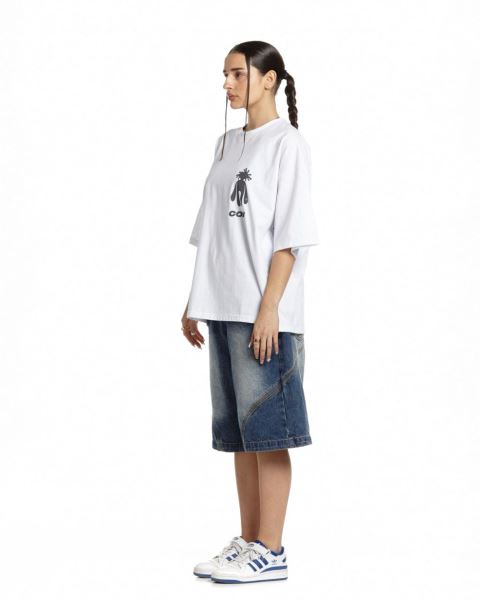 Cold Culture New In Town T Shirt White | 59683-GFOK