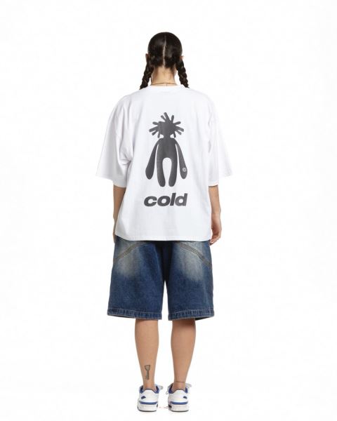 Cold Culture New In Town T Shirt White | 59683-GFOK