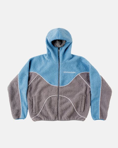 Cold Culture No Risk Fleece Grey / Blue | 87319-HFDP