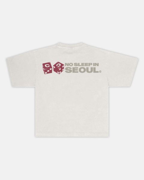 Cold Culture No Sleep Seoul T Shirt Black | 18942-EUZP