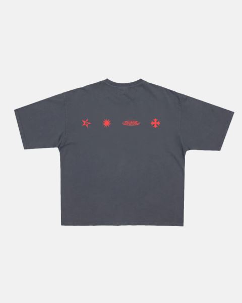 Cold Culture Now If T Shirt Dark Blue | 83019-VXHF