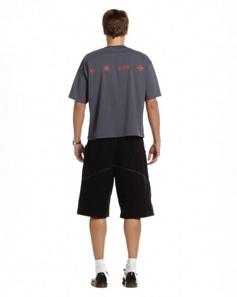 Cold Culture Now If T Shirt Dark Blue | 83019-VXHF