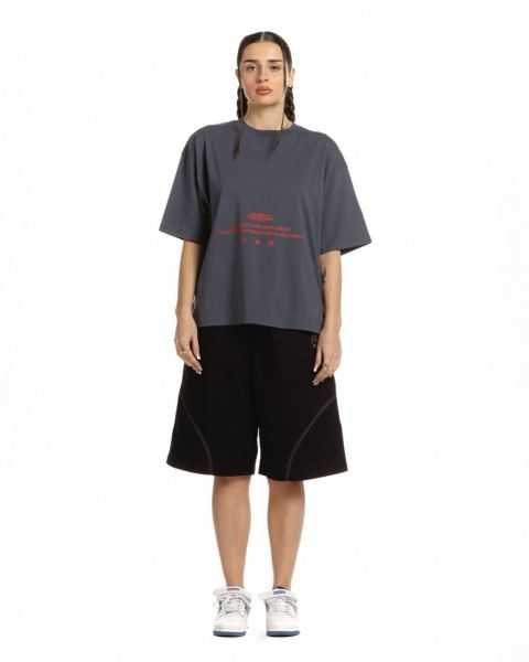 Cold Culture Now If T Shirt Dark Blue | 83019-VXHF
