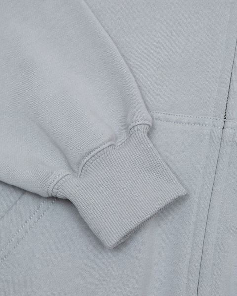 Cold Culture Number Perspective Zip Hoodie Grey | 27846-QLIY
