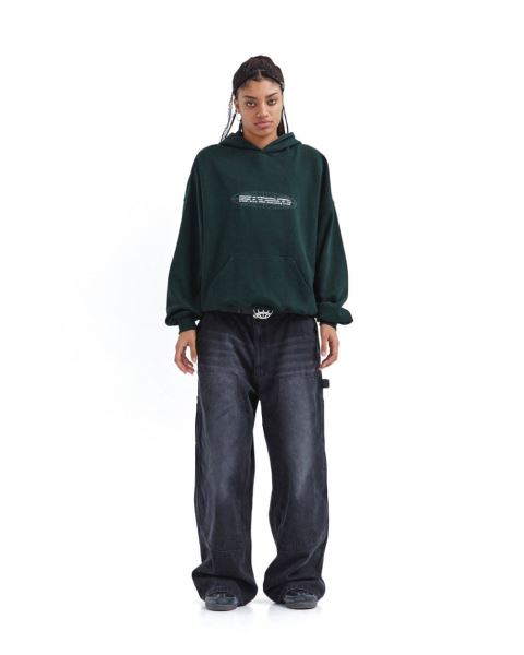 Cold Culture Nyc Hoodie Green | 46185-JPDX