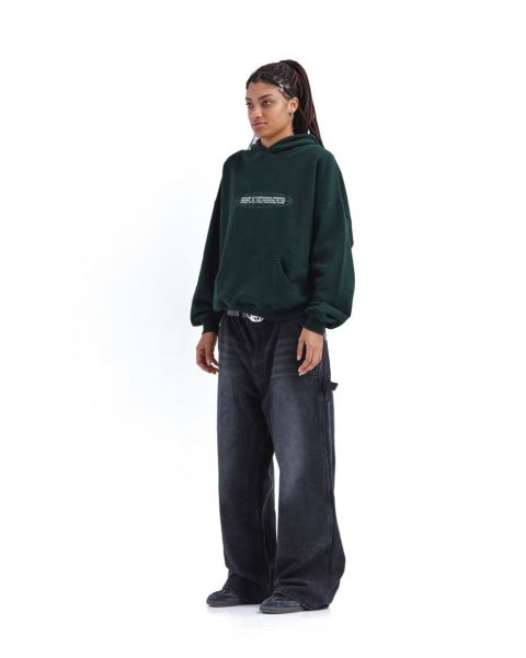 Cold Culture Nyc Hoodie Green | 46185-JPDX
