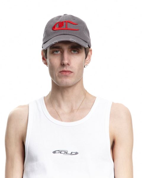 Cold Culture Ornament Caps Dark Grey | 79435-RQBV