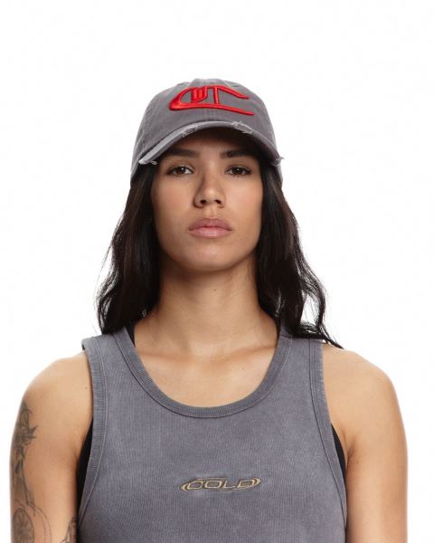 Cold Culture Ornament Caps Dark Grey | 79435-RQBV