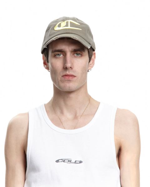 Cold Culture Ornament Caps Olive Green | 86713-KESG