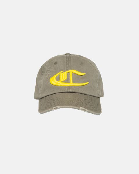 Cold Culture Ornament Caps Olive Green | 86713-KESG