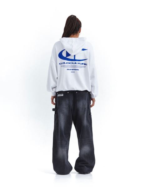 Cold Culture Ornament Hoodie White | 12980-QOAB