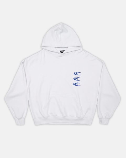 Cold Culture Ornament Hoodie White | 12980-QOAB