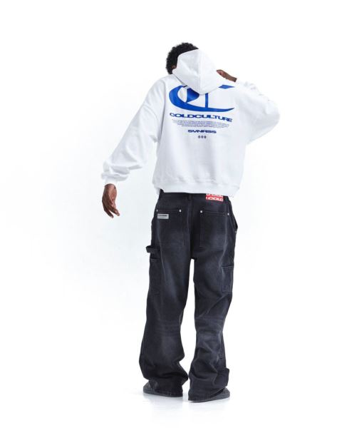 Cold Culture Ornament Hoodie White | 12980-QOAB