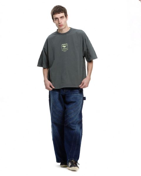 Cold Culture Overtaking T Shirt Olive Green | 32476-MQYP