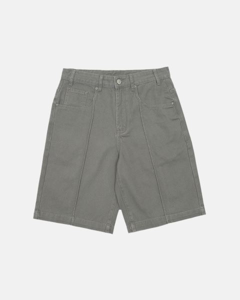 Cold Culture Pintuck V2 Shorts Grey | 67953-OBWL