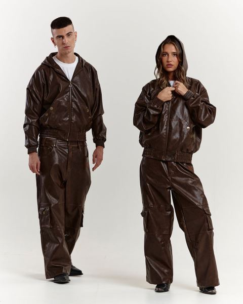 Cold Culture Plus Hooded Jacket Brown | 75260-INVH