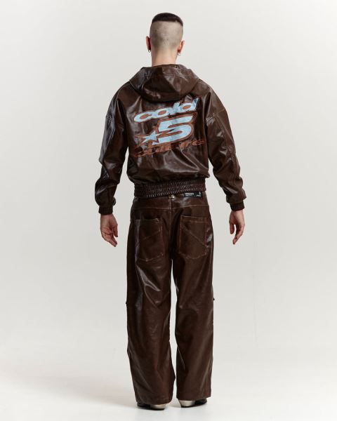 Cold Culture Plus Hooded Jacket Brown | 75260-INVH