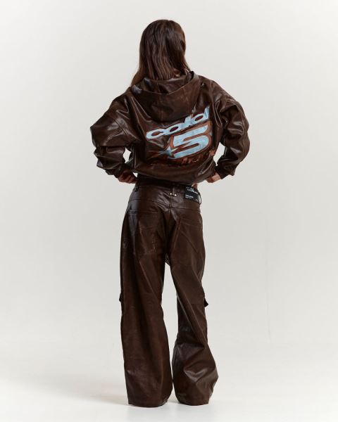 Cold Culture Plus Hooded Jacket Brown | 75260-INVH