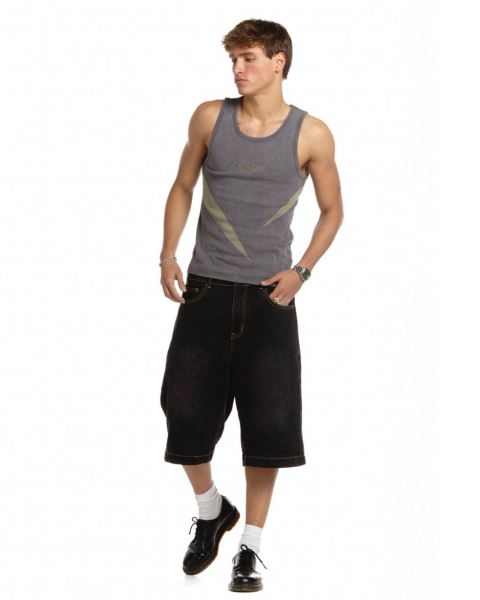 Cold Culture Pocket Ko Shorts Black Blue | 14062-HQTJ
