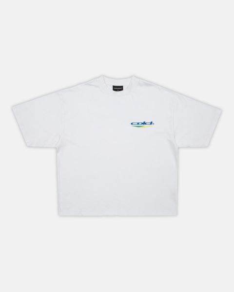 Cold Culture Pointer T Shirt White | 03754-UOAK