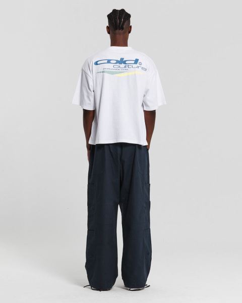 Cold Culture Pointer T Shirt White | 03754-UOAK