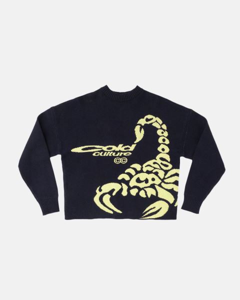 Cold Culture Poison Knitwear Blue | 72059-VFAD