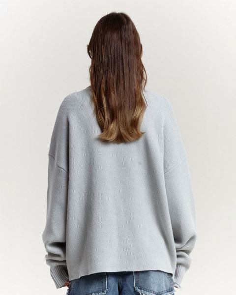 Cold Culture Poison Knitwear Grey | 85302-OHQK