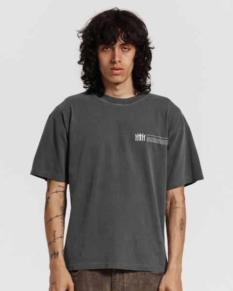 Cold Culture Resilience T Shirt Grey | 30945-JFPT