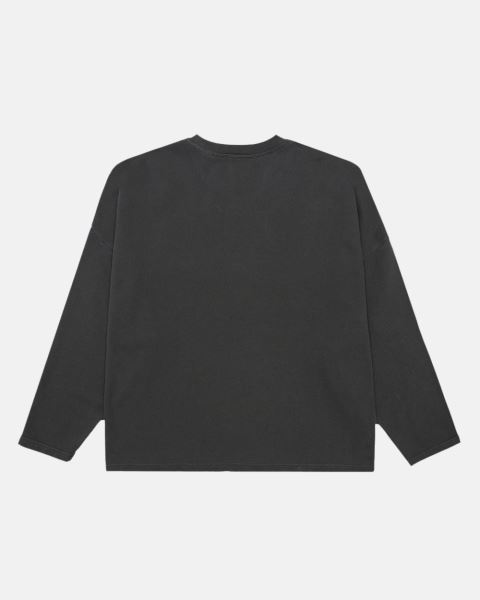 Cold Culture Ripped Box Logo Crewneck Sweatshirts Green | 89763-ACMG