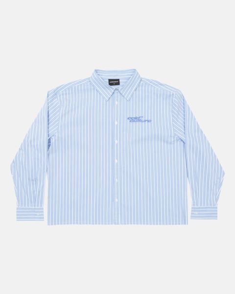 Cold Culture Running Horse Shirt Blue | 53061-WXZD