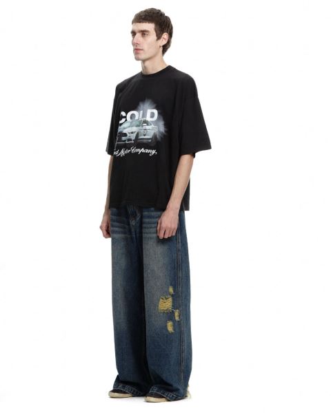 Cold Culture Rush T Shirt Black | 26307-EHAQ