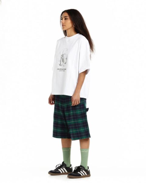 Cold Culture Saint Patrick T Shirt White | 56248-KIMT