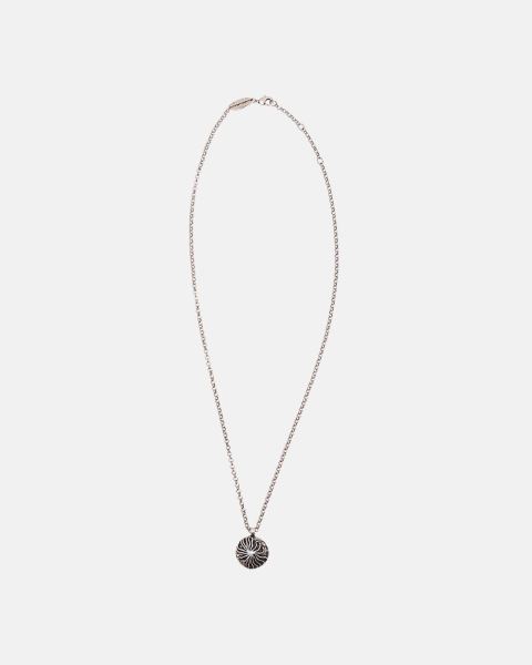 Cold Culture Sea Necklace Jewelry Silver Orange | 42873-NLPZ